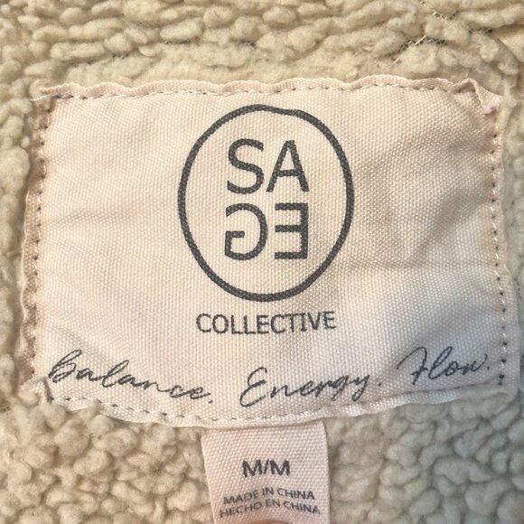 Sage Ladies' Plush Shirt Jacket SZ Medium - Picture 6 of 11